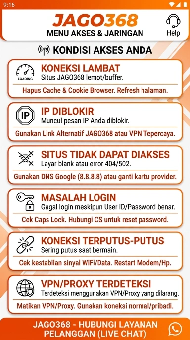 Link Alternatif Terpercaya untuk Jago368 Pengguna Android